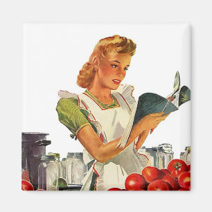Imã Do meio século RETRO da COZINHA do ~ do ímã