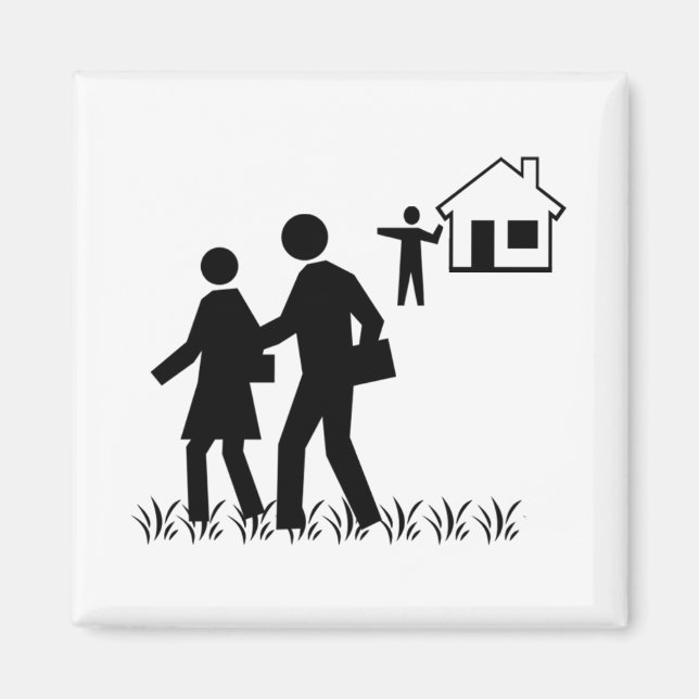 Imã Do meu gramado (Frente)