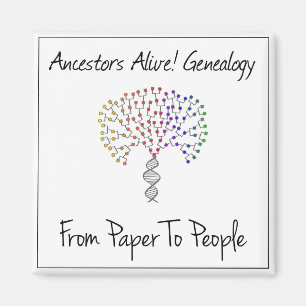 Imã Do Papel Para O Pessoas Magnet