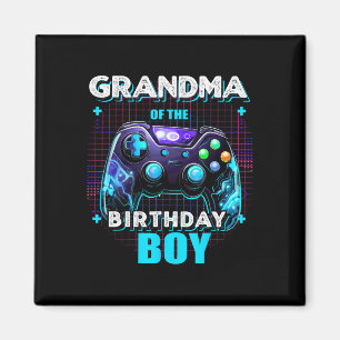 Imã Do Par De Jogo De Vídeo Da Família De Aniversários