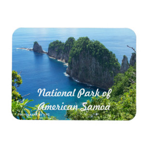 Ímã do parque nacional de Samoa Americanas