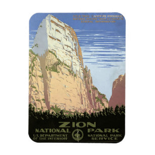 Ímã do parque nacional de Zion