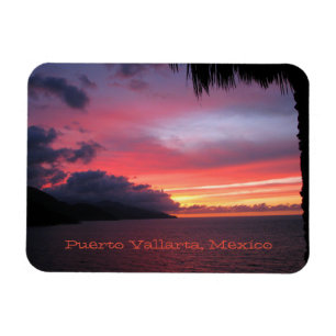 Ímã do por do sol de Puerto Vallarta, México