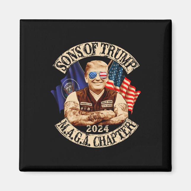 Imã Do Trump Maga Capítulo 2024 Engraçado  (Frente)
