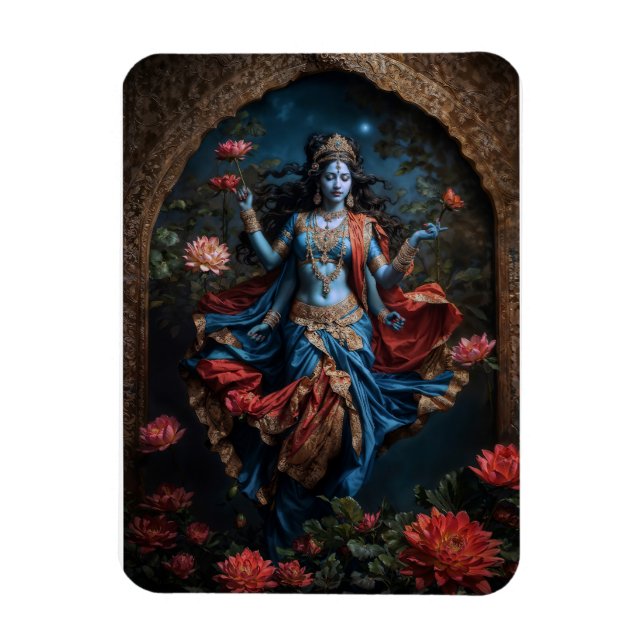 Ímã Doador de bênçãos Divina Kali (Vertical)