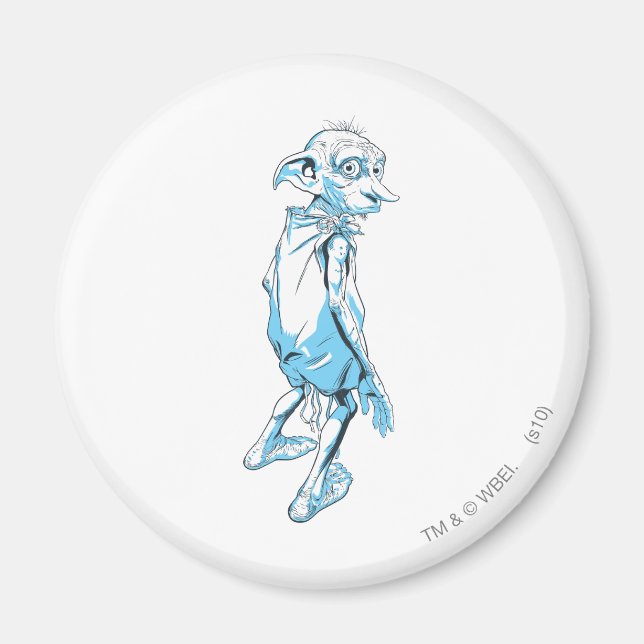 Imã Dobby Olhando Mais De 1 (Frente)