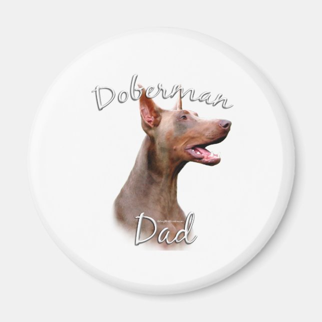 Imã Doberman Pinscher (Isabella) Pai 2 (Frente)