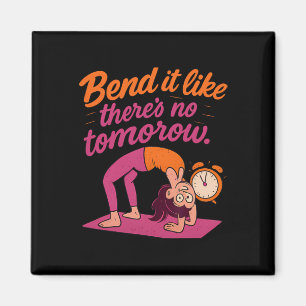 Imã Dobre Como Se Não Houver amanhã Yoga Ckbend Desig