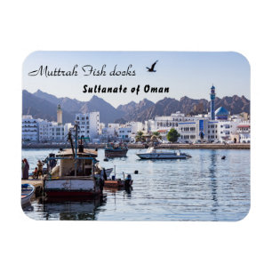 Ímã Docas dos peixes de Muttrah - Muscat, Oman