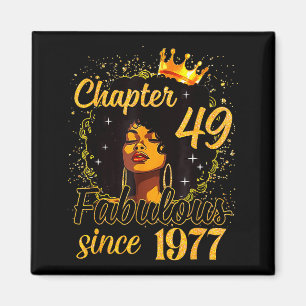 Imã Doce 49 rainha afro fabulosa desde 1977 aniversári