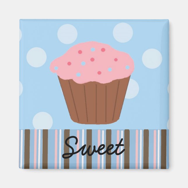 Imã Doce Cupcake (Frente)