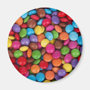 Imã Doce de Botão Colorido Fofo