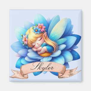 Imã Doce Fantasia Floral Sonhos Doces Fada Adormecida