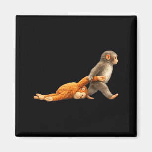 Imã Doce macaco bebê soco lutador macaco meme
