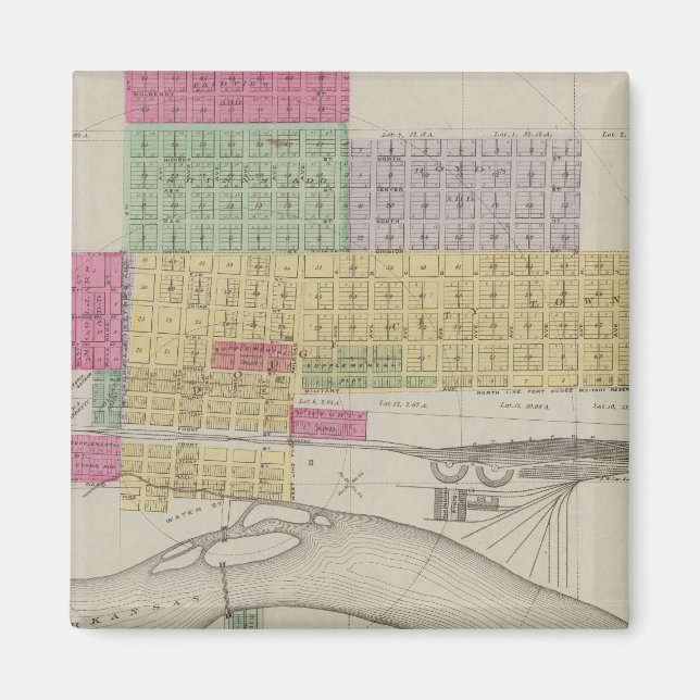 Imã Dodge City, Ford County, Kansas (Frente)