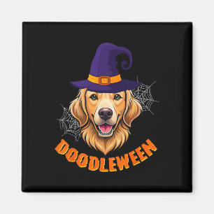 Imã Dodle Ouro Dodle Dedle Dedle Dourado do Halloween