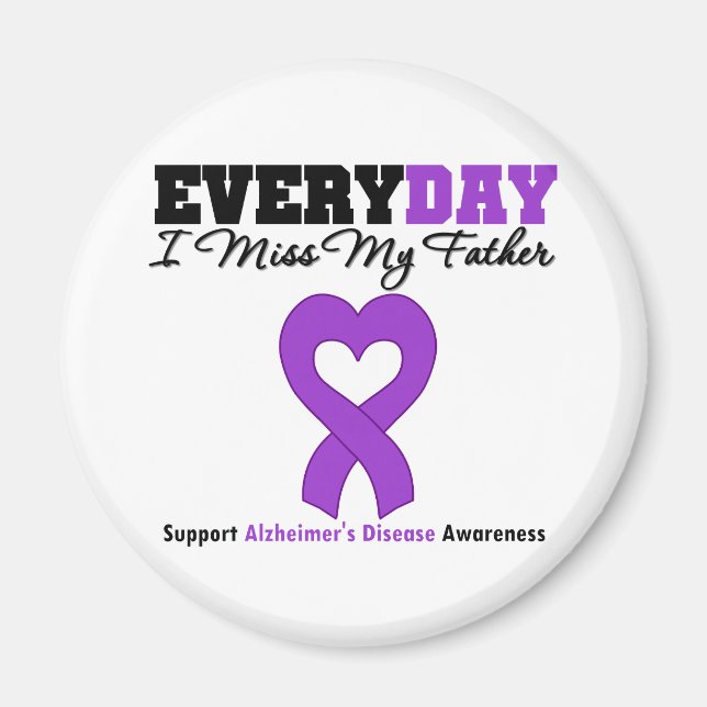 Imã Doença de Alzheimer Todos os dias sinto falta do m (Frente)