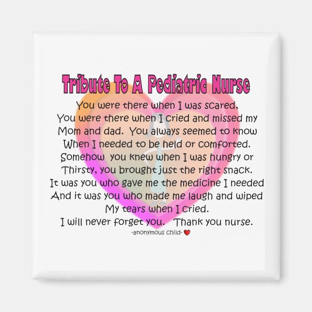 Imã Doença de Enfermeiro Pediátrico (Frente)