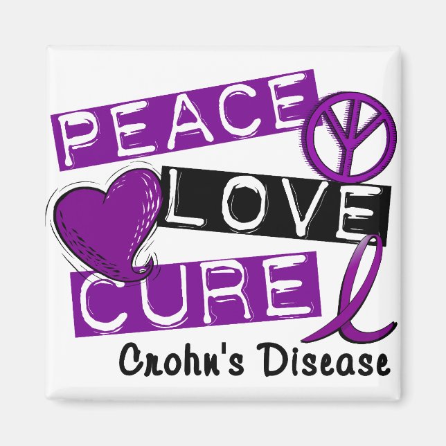 IMÃ DOENÇA DE PEAVE LOVE CURE CROHNS (Frente)