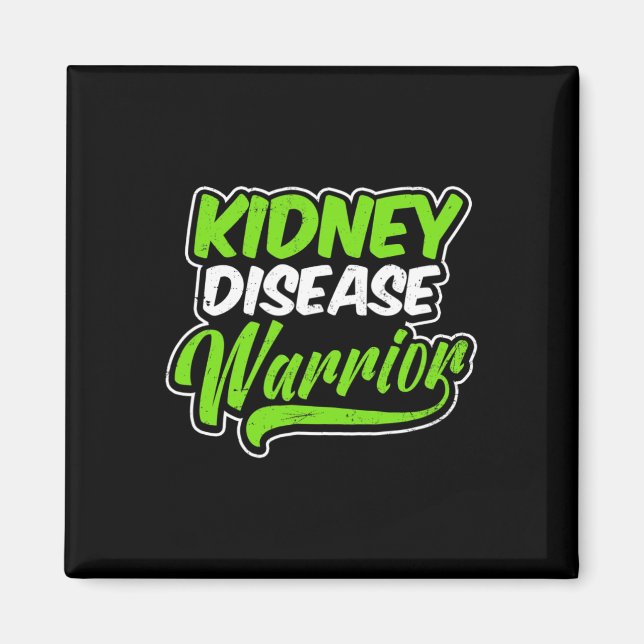 Imã Doença renal Doença Design Warrior Presente (Frente)