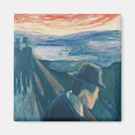 Imã Doente no Sunset, Desespero (por Edvard Munch)