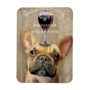 Ímã Dog Au Vin, Bulldog Francês