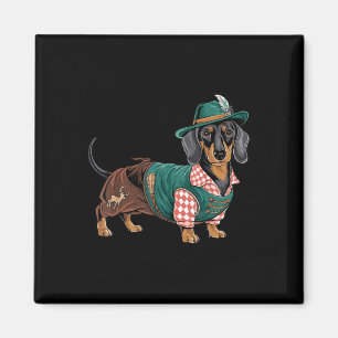 Imã Dog Dachshund Bavarian Weiner Sausado _4