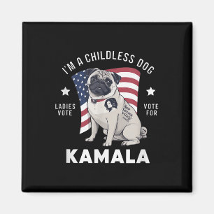 Imã Dog Harris Tattoo Chilless Dog Ladies Vote Em Ka