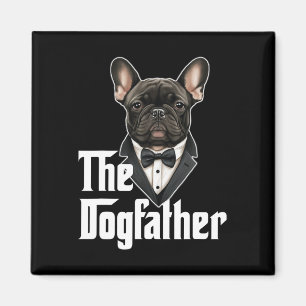 Imã Dogdad French BuldoPai francês Frenchie Papa Dog