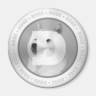 Imã DOGE: Magneta prateada