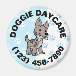 Imã Doggie Daycare