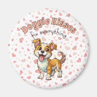 Imã Doggie Kisses Magnet