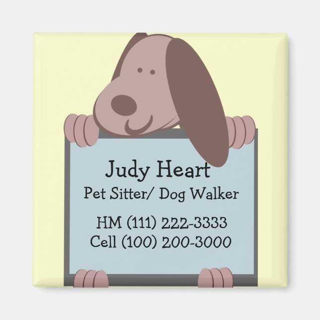 Imã Doggie Tales (Frente)