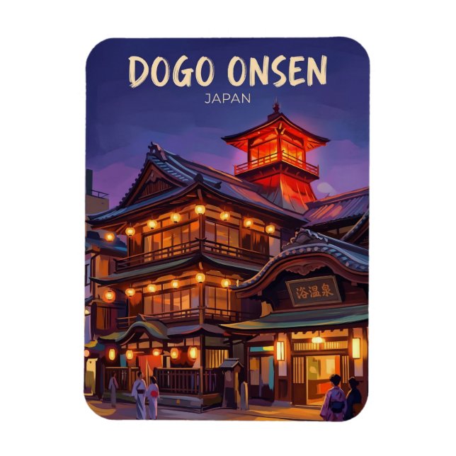 Ímã Dogo Onsen Japão (Vertical)