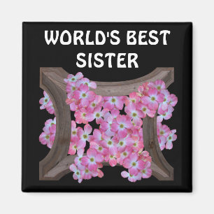 IMÃ DOGWOOD-MAGNET COR-DE-ROSA