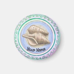 Imã Dois Bonito conchas