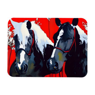 Ímã Dois Cavalos