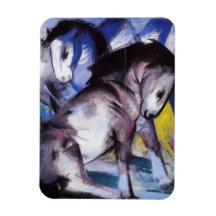 Dois cavalos (por Franz Marc)