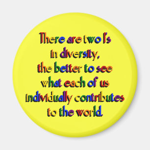 Imã Dois eu estou no Magnet da Diversidade