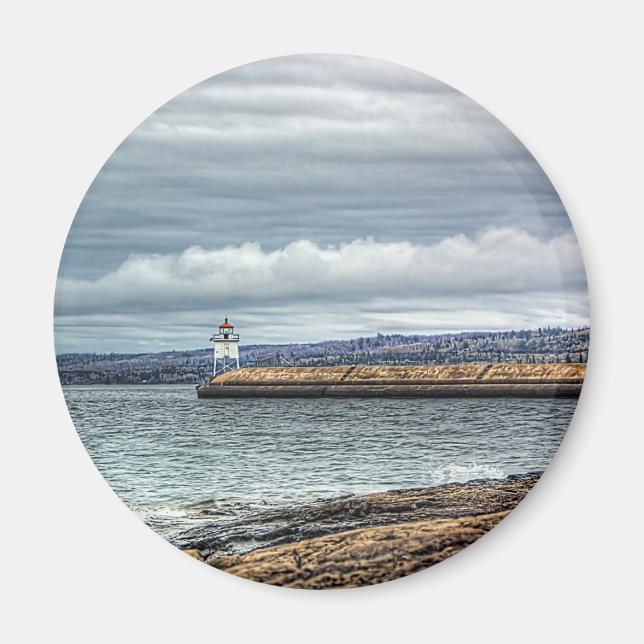 Imã Dois Harbors Breakwall (Frente)