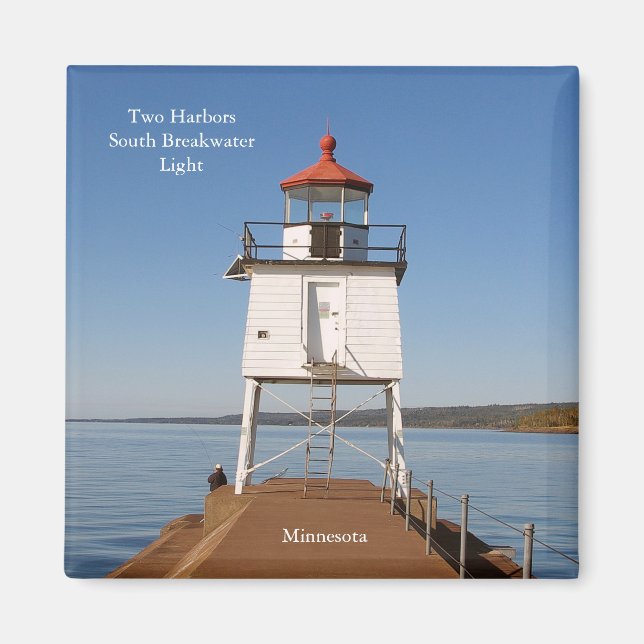 Imã Dois Harbors South Breakwater (Frente)