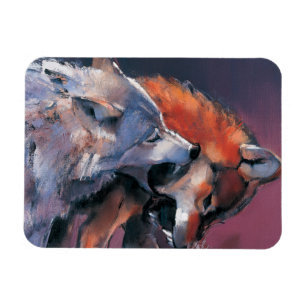 Ímã Dois lobos