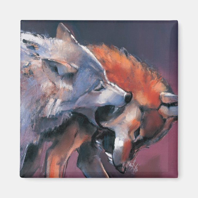 Imã Dois Lobos (Frente)