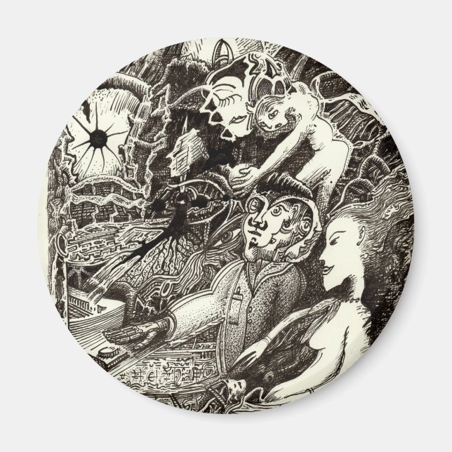 Imã Dois mundos (Frente)