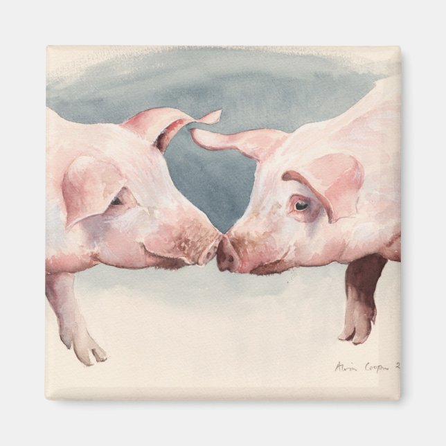 Imã Dois Pequenos Porquinhos 2012 (Frente)