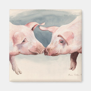 Imã Dois pouco Piggies 2012