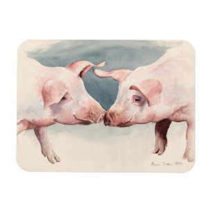 Ímã Dois pouco Piggies 2012