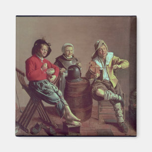 Imã Dois rapazes e uma Fazer de música, 1629