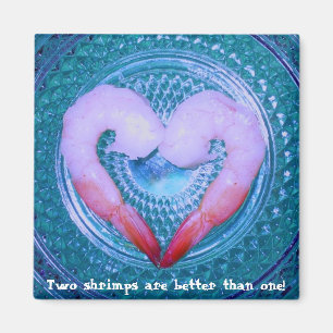 Imã Dois Shrimps Magnet