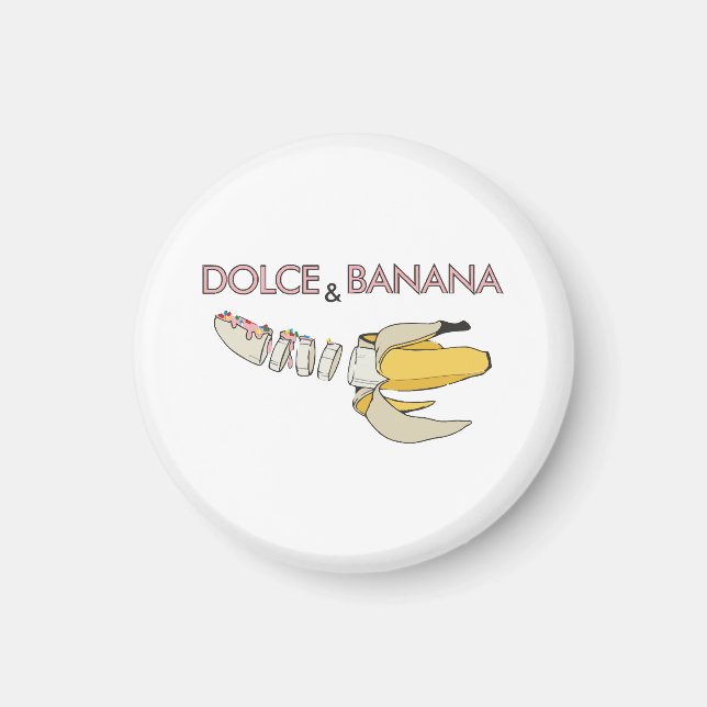 Imã Dolce & Banana (Frente)
